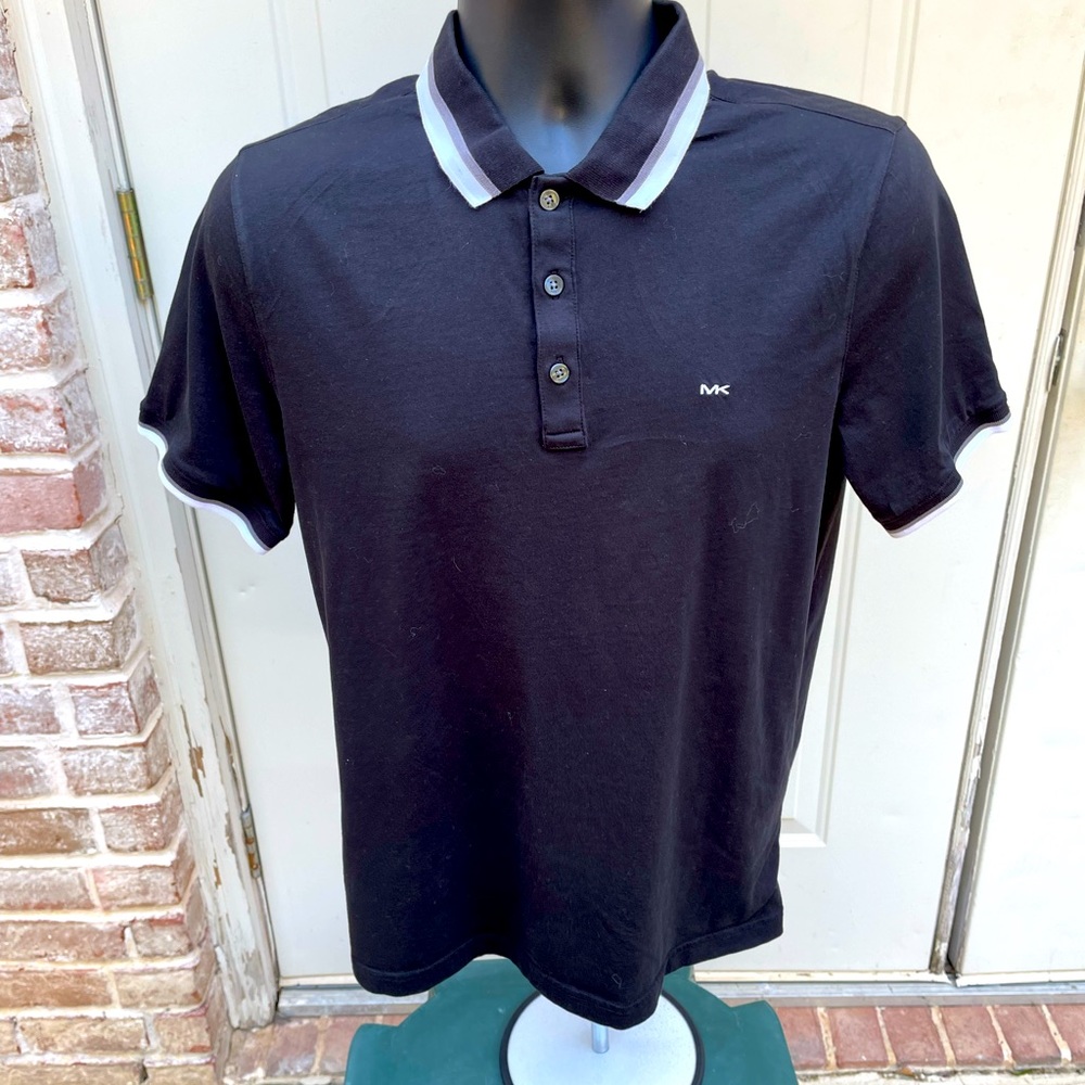 Michael Kors, Black, Polo, Size M